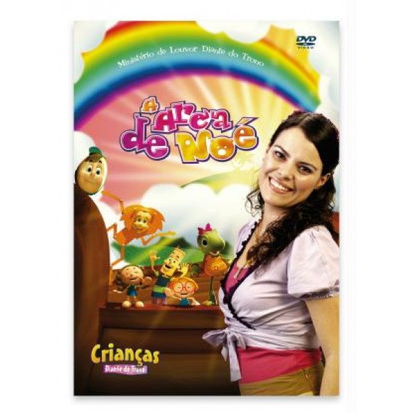 DVD Diante do Trono Crianças Diante do Trono A Arca de Noé DVD Diante do Trono Crianças Diante do Trono A Arca de Noé